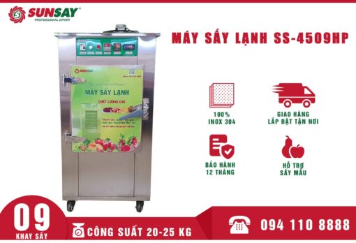 Máy sấy lạnh 9 khay