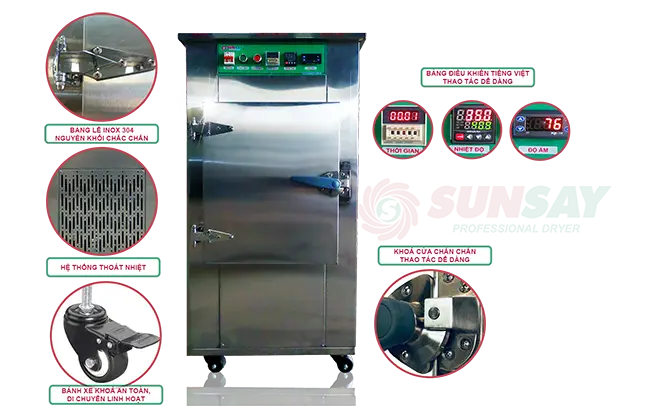 Máy sấy lạnh 9 khay