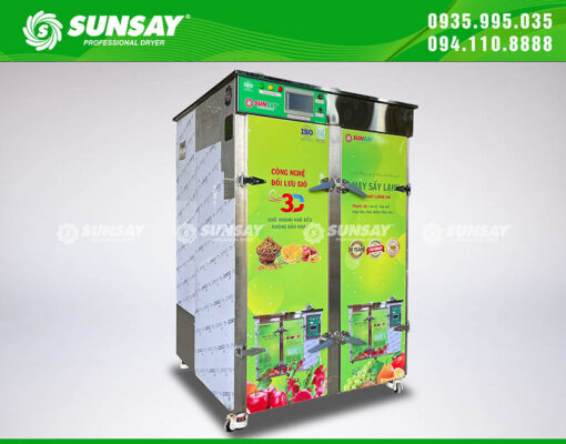 Máy sấy lạnh có bảng điều khiển dễ sử dụng bằng các thao tác tay đơn giản